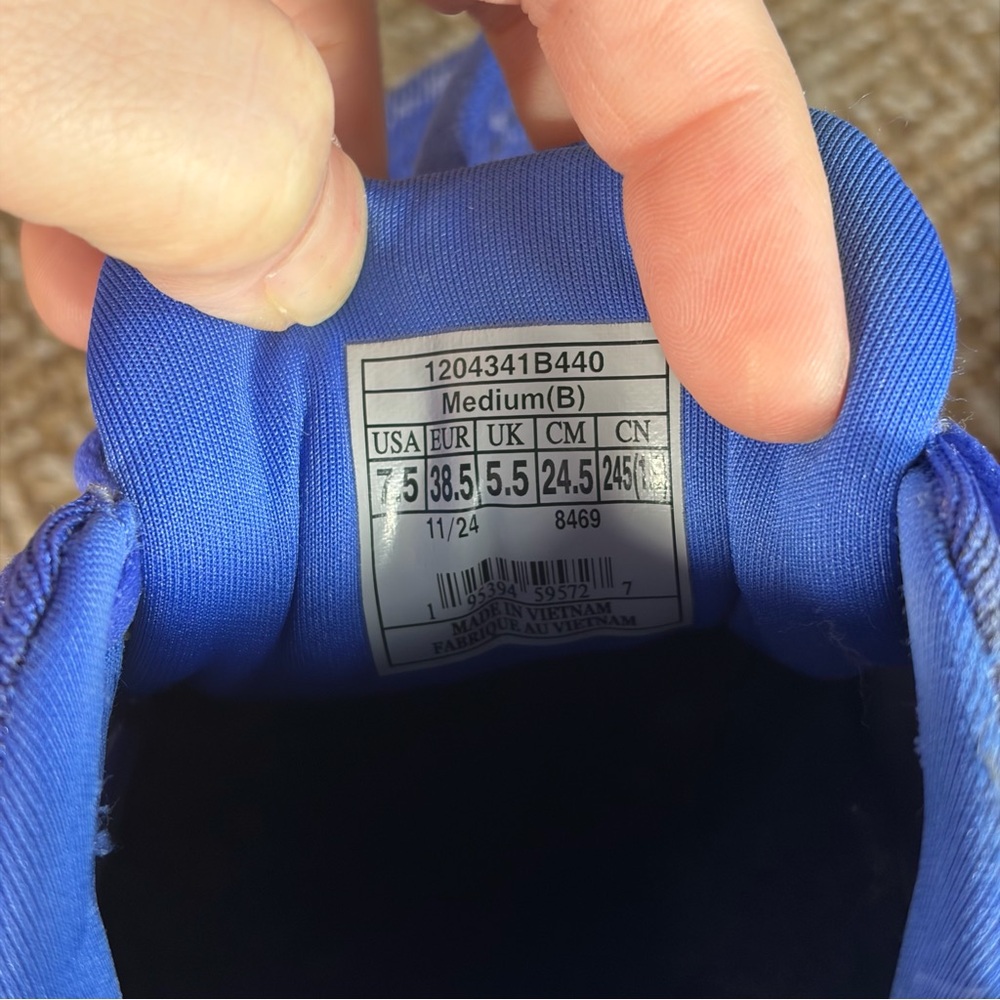 Brooks Glycerin 22 Women’s Shoes Sneakers Blue Sz 7.5 Casual Gym Outdoor Comfy - Picture 9 of 10